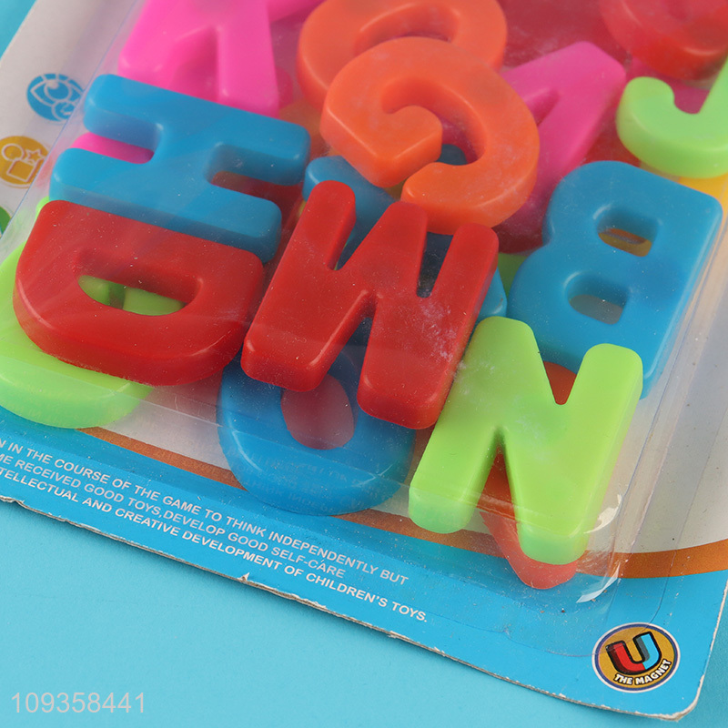 Popular products kids teaching toys magnetic alphabet set