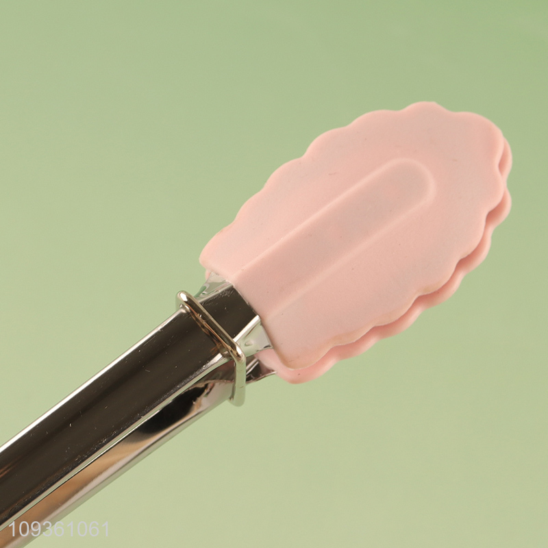 Top products 9-inch silicone  food tongs food clips