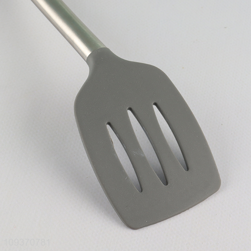 China products silicone kitchen utensil slotted spatula