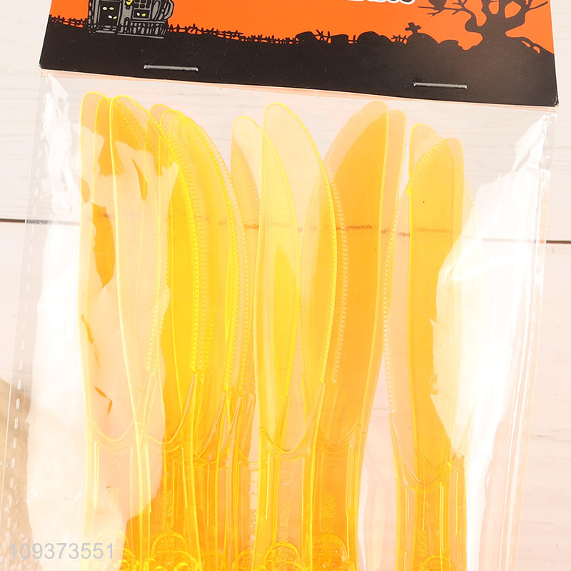 Factory price Halloween party supplies disposable dinner knife