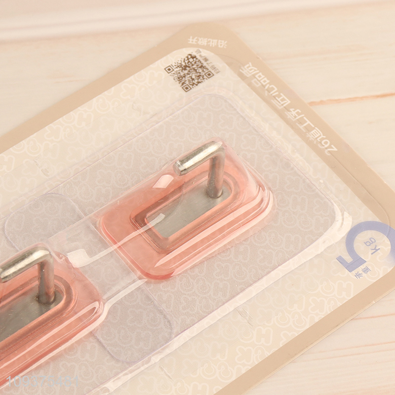 Yiwu market  2pcs sticky hook wall hooks for sale