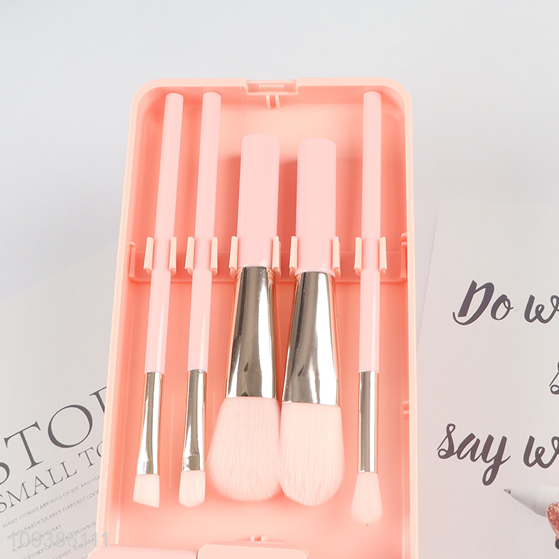 New arrival makeup mirror cosmetic mirror with makeup brush