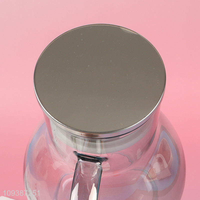 Best sale unbreakable glass water jug tea pot