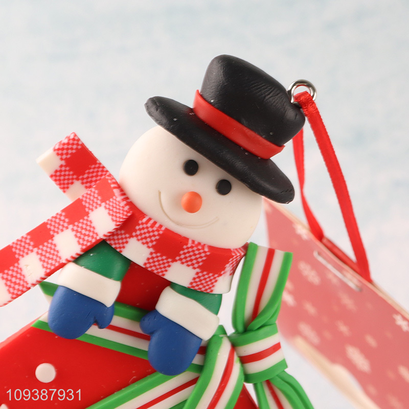 Popular products snowman Christmas hanging ornament decoration