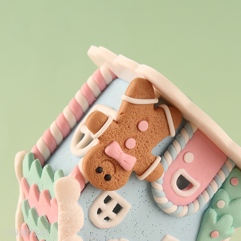 Low price Christmas decoration gingerbread house ornament