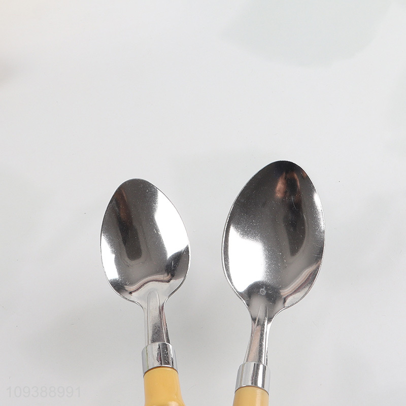 Low price 4pcs stainless steel cutlery set