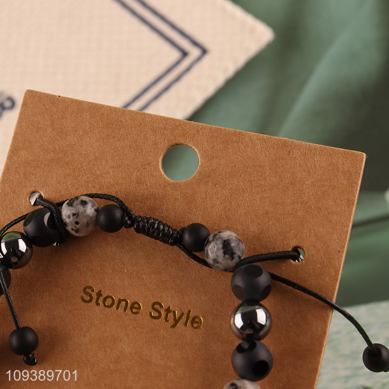 Factory supply delicate fashion jewelry stone bracelet