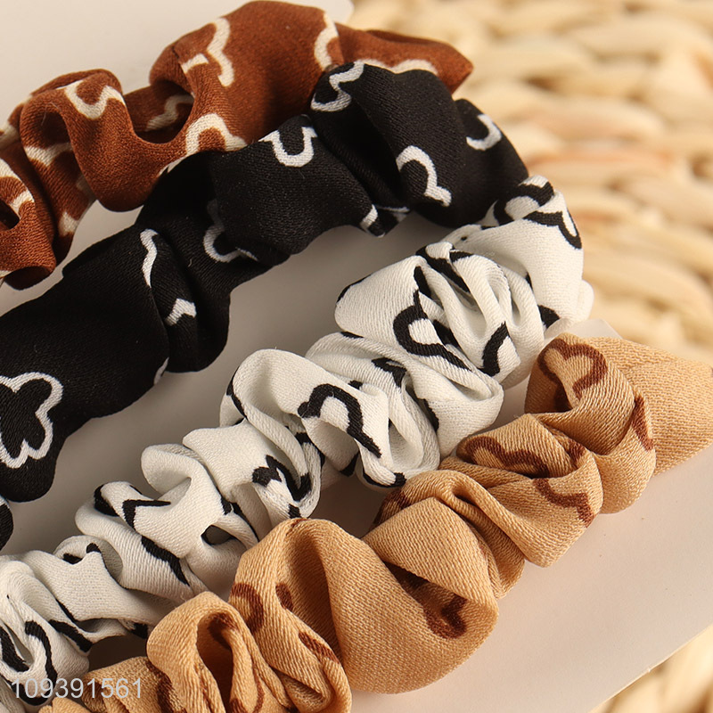 Hot selling polyester hair bands hair rope hair decoration