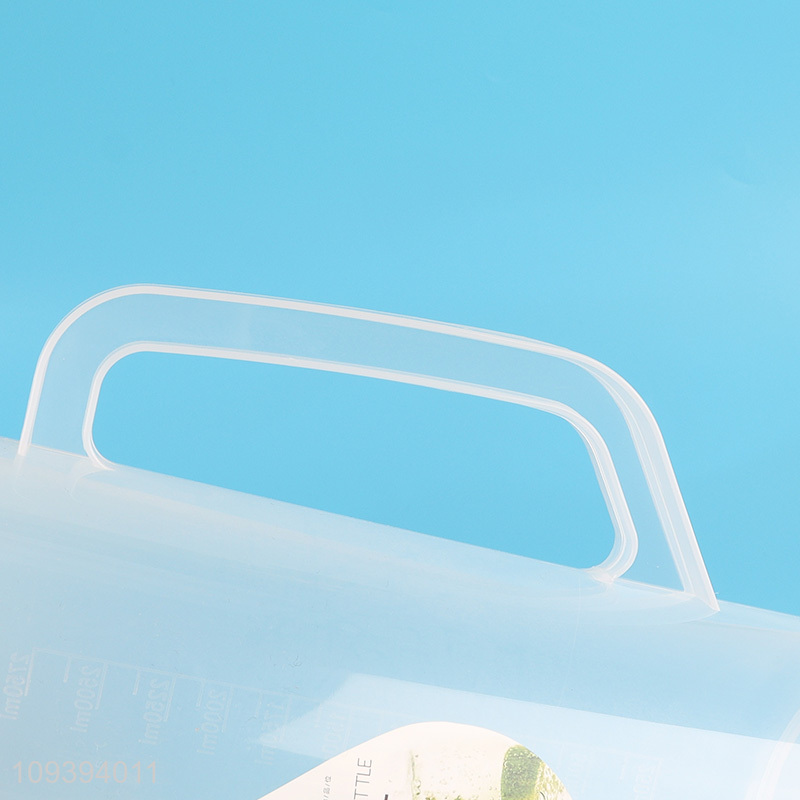 Best selling plastic water jug with water cup
