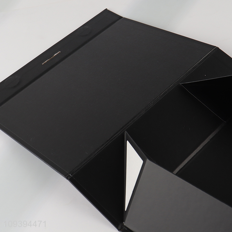 Latest products   black paper box gifts packaging box