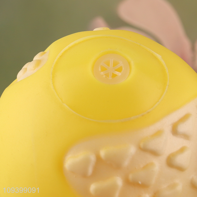 Top quality pet new paw print ball for teething