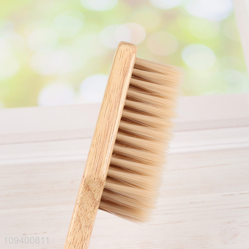 New product shoe cleaning brush with wooden handle