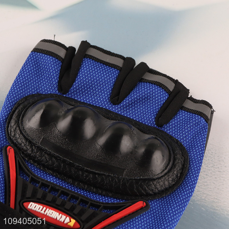 New arrival half finger tactical gloves with knuckle protection