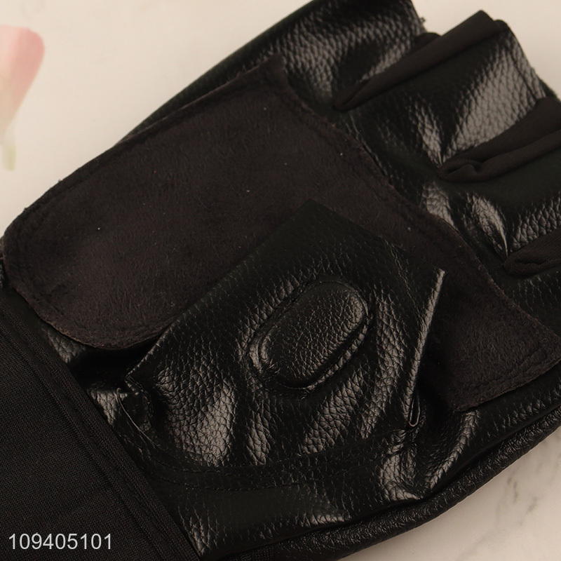 Good selling black half finger tactical gloves