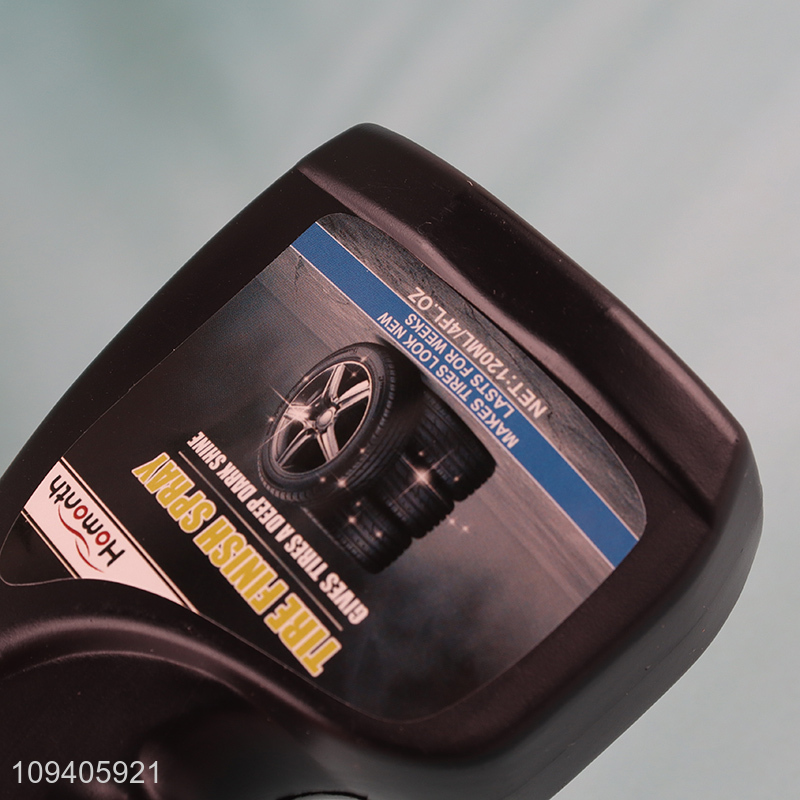 China products car care tire shine spray