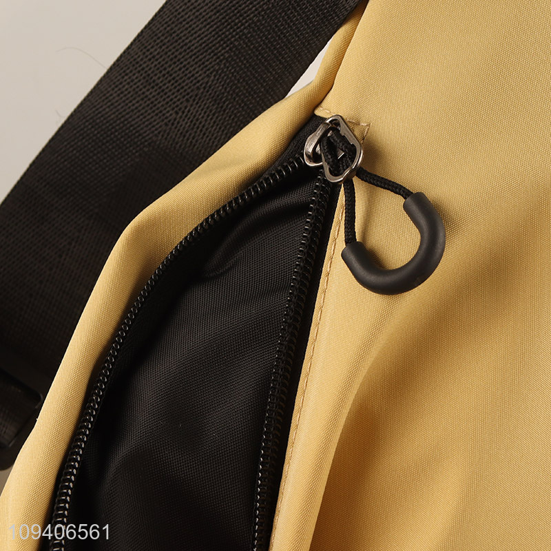 Good price yellow sports lightweight waist bag