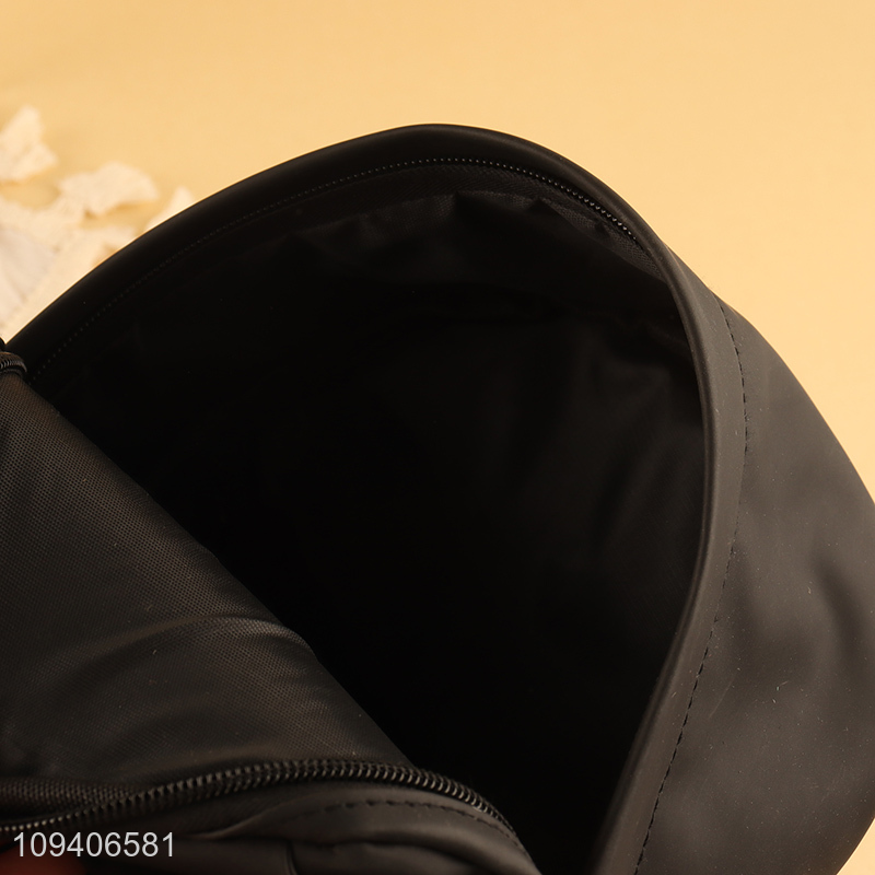 Factory price black crossbody bag messenger bag