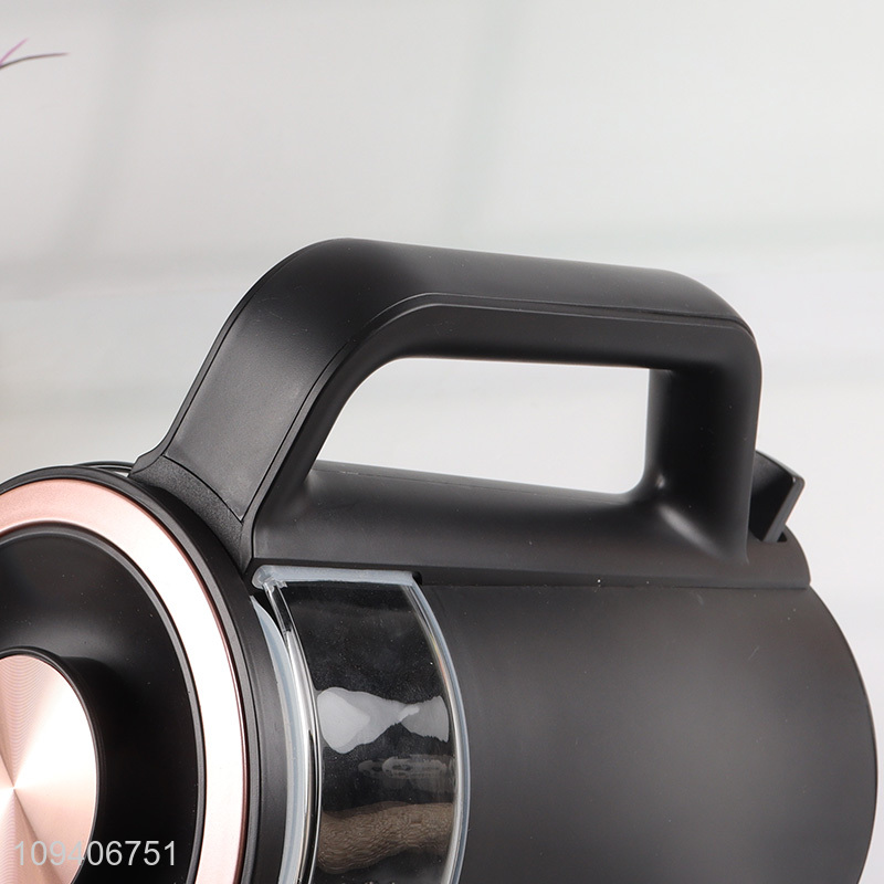 New arrival  black reusable electric water kettle