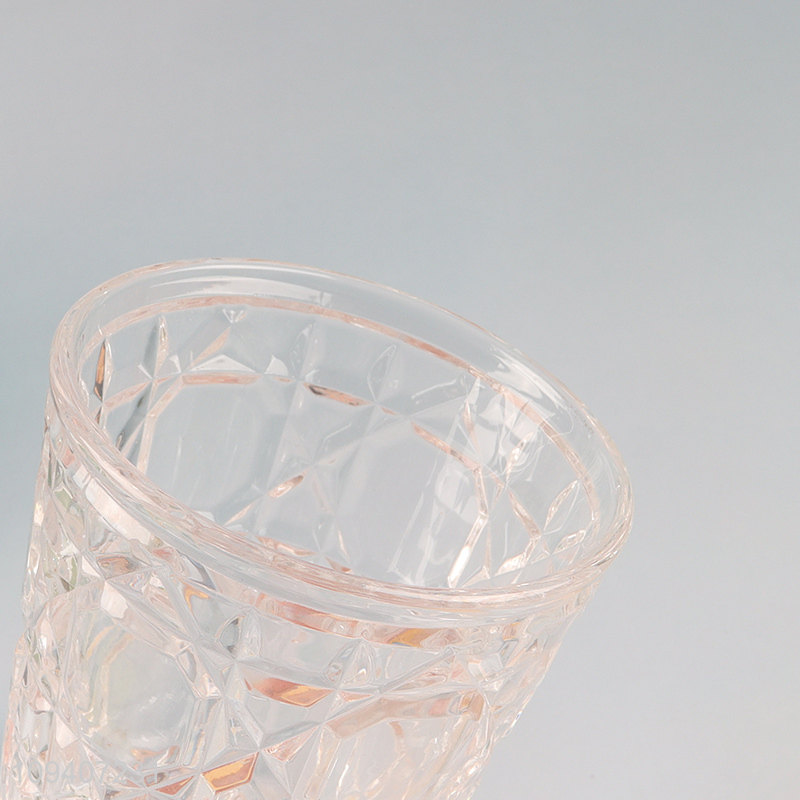 Factory price unbreakable glass water cup juice cup