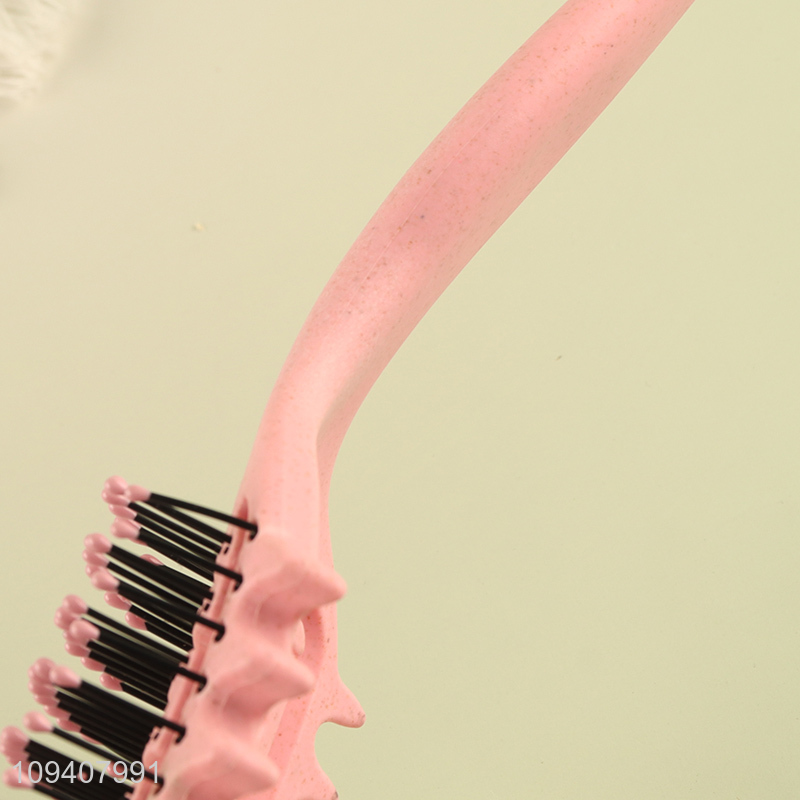 Low price wide teeth hollow hair comb hair brush