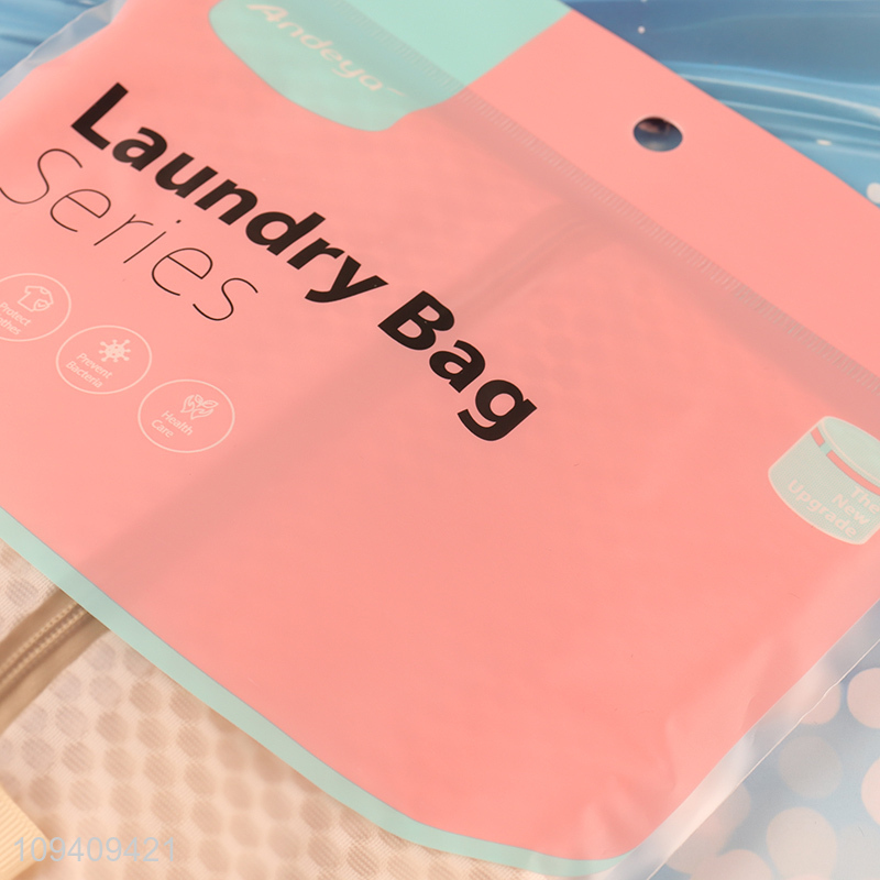 Good price 90g honeycomb mesh cylinder laundry bag