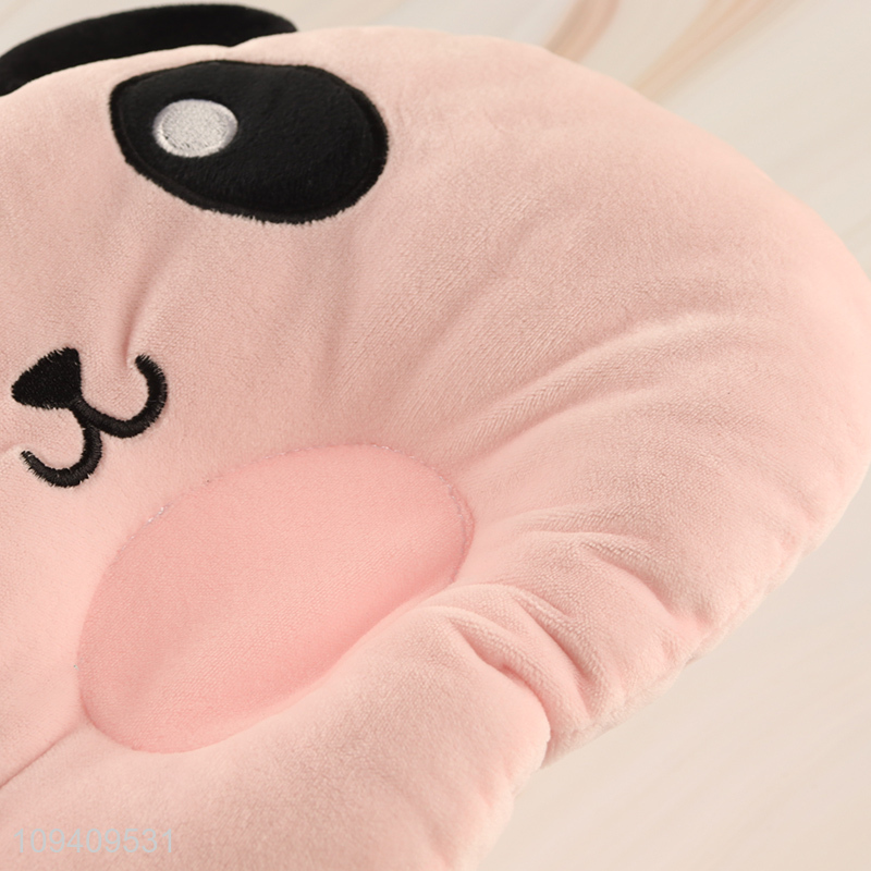 China wholesale cartoon panda polyester baby pillow