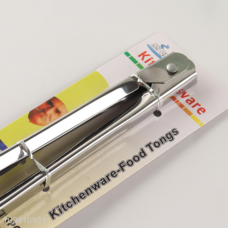 Good quality stainless steel food tongs food clips