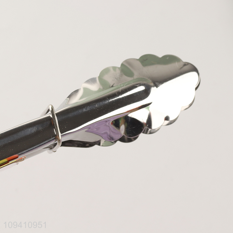 Good quality stainless steel food tongs food clips
