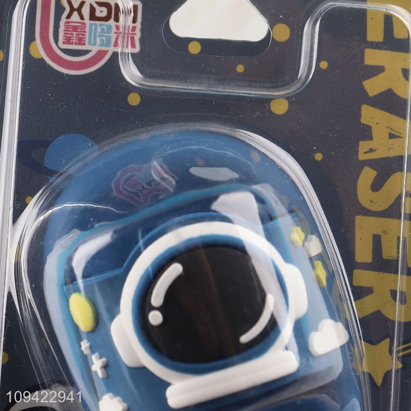 New product astronaut slipper shaped novelty eraser