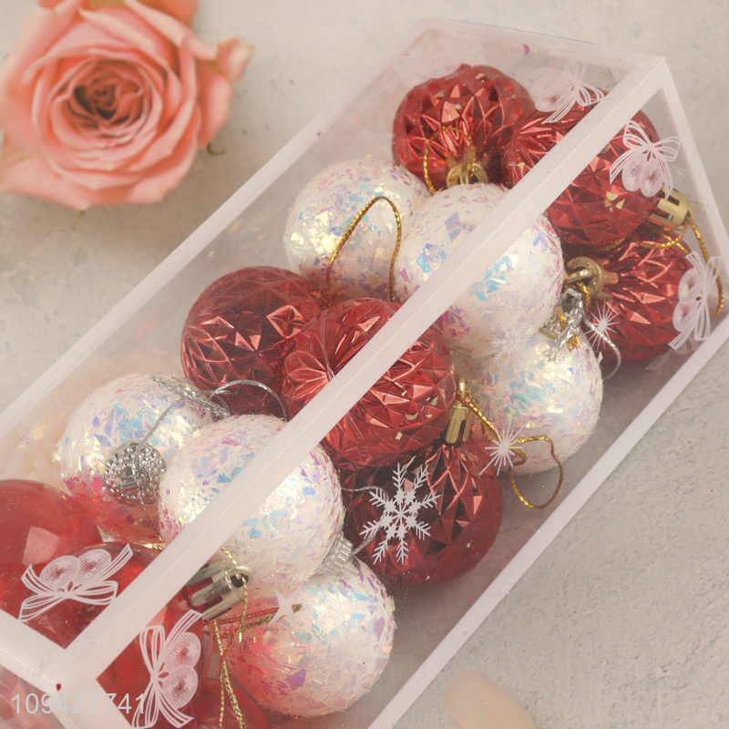 China supplier christmas ball xmas hanging ornament