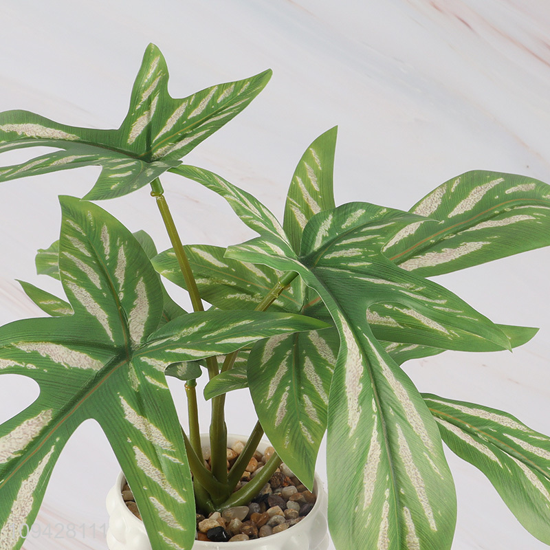 Wholesale Office Decoration Artificial Potted Plant