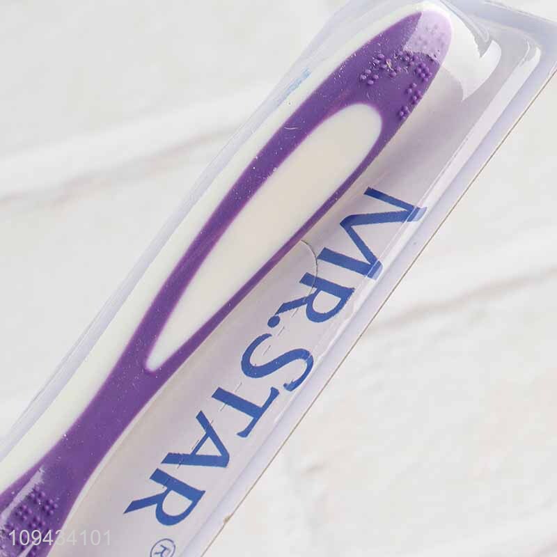 Custom Non-Slip Grip Gum Care Toothbrush