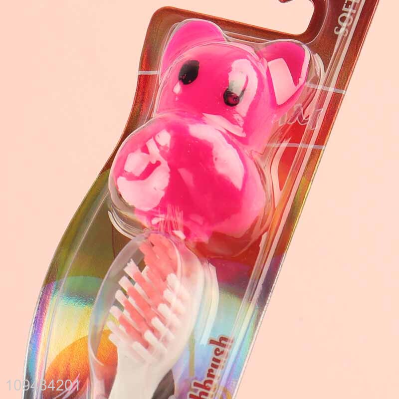 High Quality Dual Cleaning Manual Kids Toothbrush