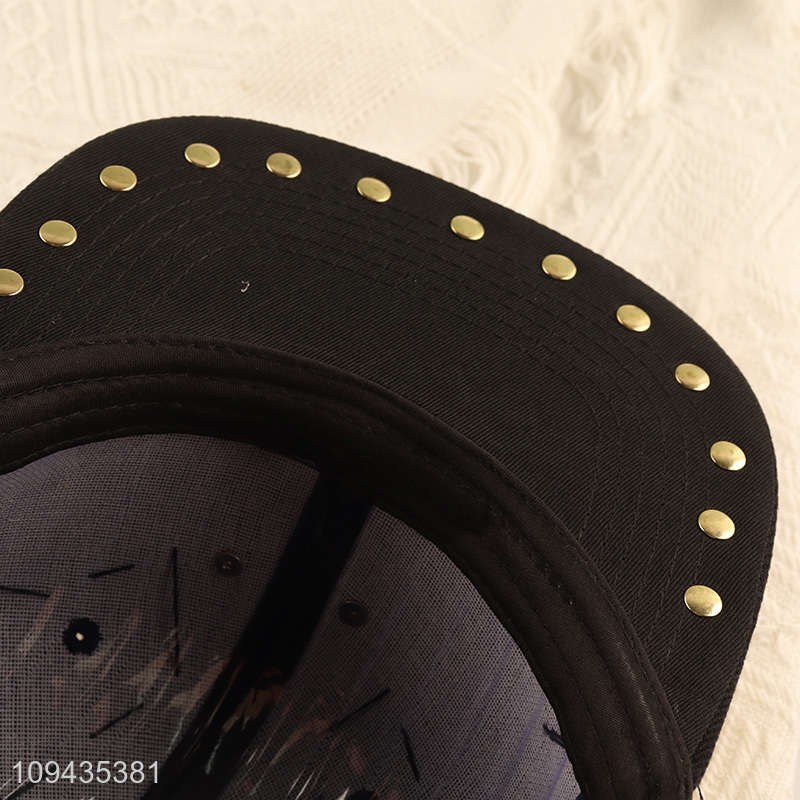 Low price golden baseball hat baseball cap