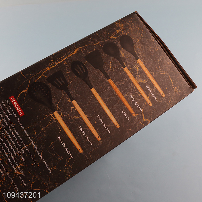 Top products black 19pcs kitchen utensil set