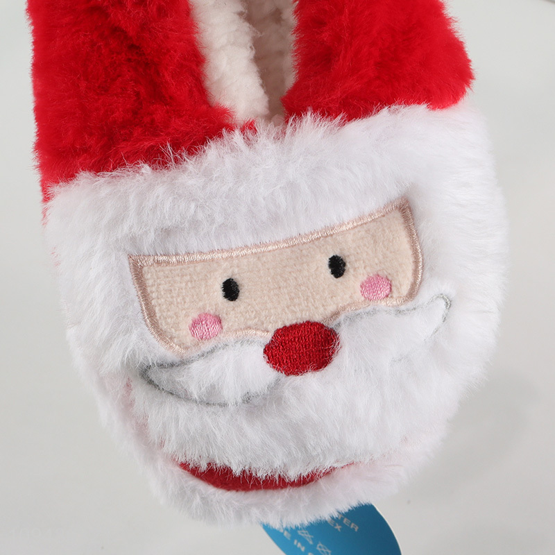 Top quality Christmas series polyester home floor slippers