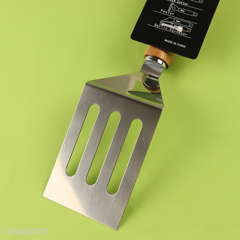 Top quality kitchen utensil frying slotted spatula