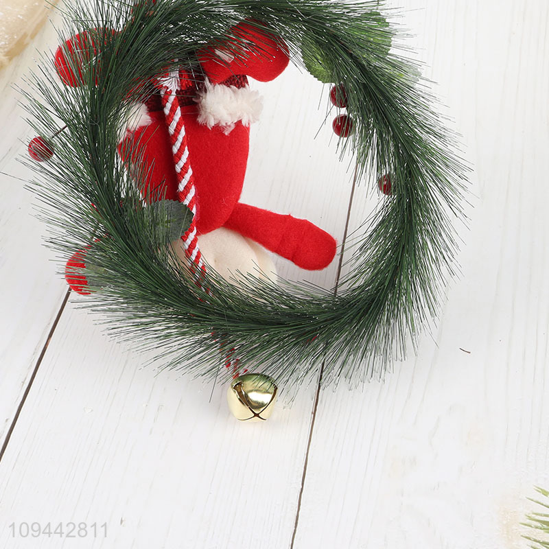 New arrival xmas wreath decorative pendant for sale
