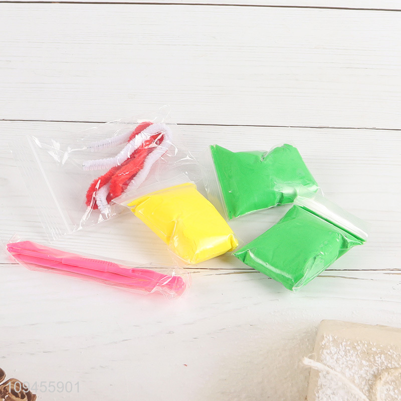Yiwu market  xmas tree super clay toys for kids
