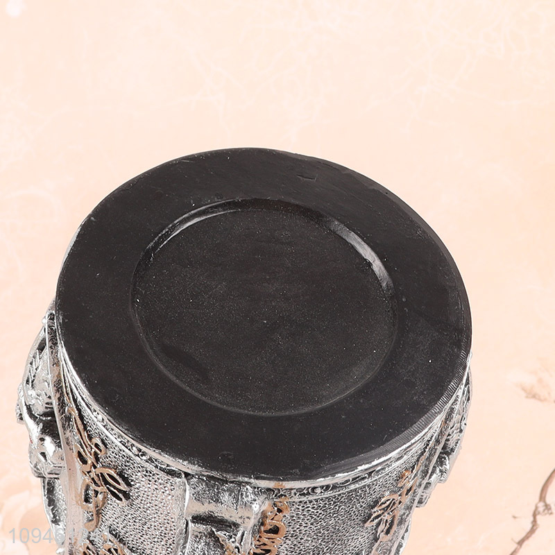 Low price 450ml resin styled stainless steel water mug
