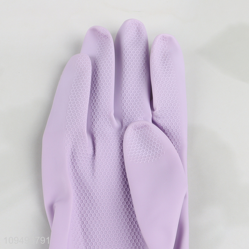 Hot items thickened pvc household gloves for sale