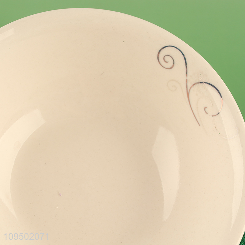 China wholesale ceramic bowl round tableware bowl