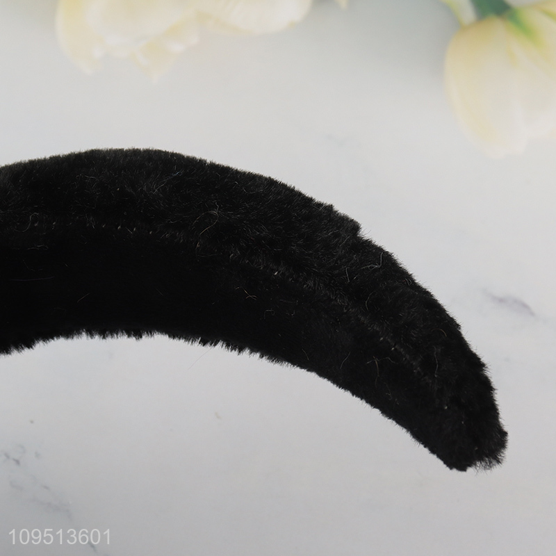 Top sale black hair hoop hair decoration  wholesale