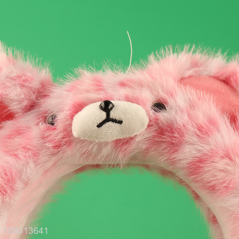 Good sale plush hair hoop hair decoration wholesale