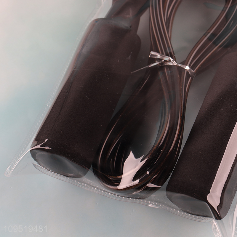 Top selling black sport jump rope wholesale