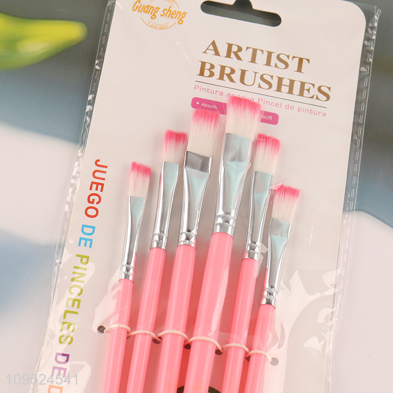 Hot selling professional watercolor artist paint brushes