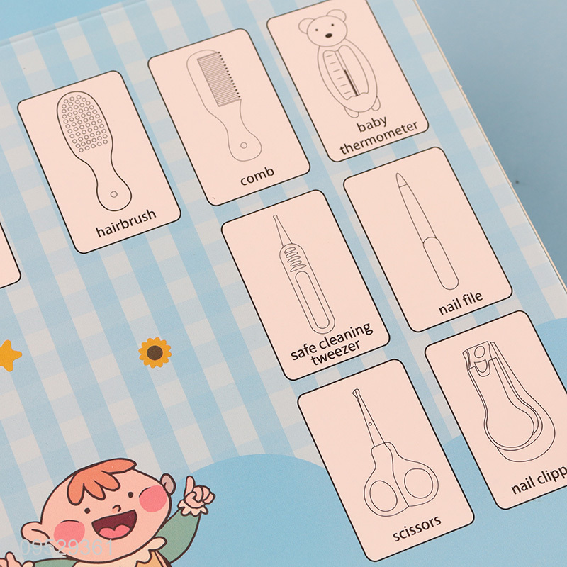 Baby Nail Clipper Hair Comb Grooming Kit