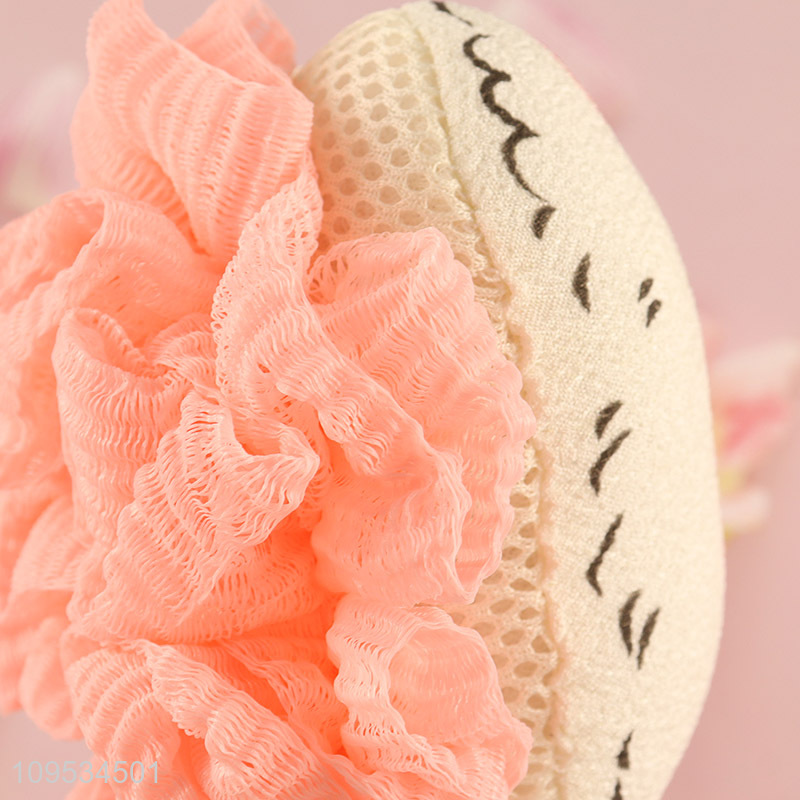 Top selling bath ball bath flower wholesale