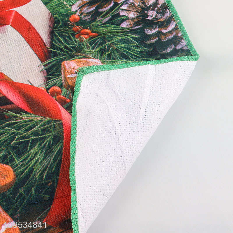 China supplier christmas series polyester towel for sale