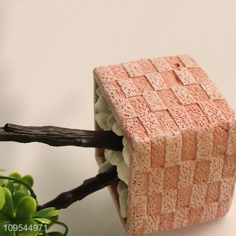 Fashion Faux Bonsai Artificial Potted Plant Best Tabletop Decoration